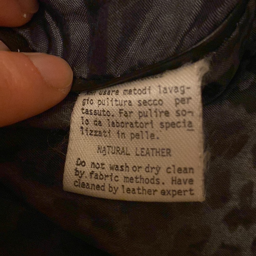 Italian Genuine Leather Jacket - Picture 3 of 9